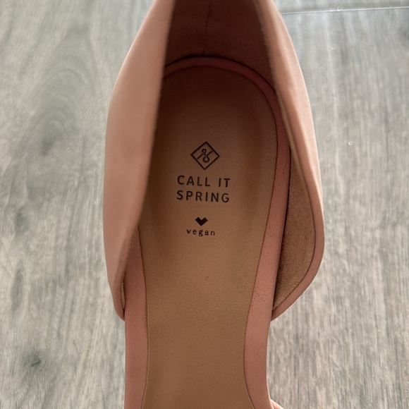 Pink Leather Heels - Picture 3 of 5